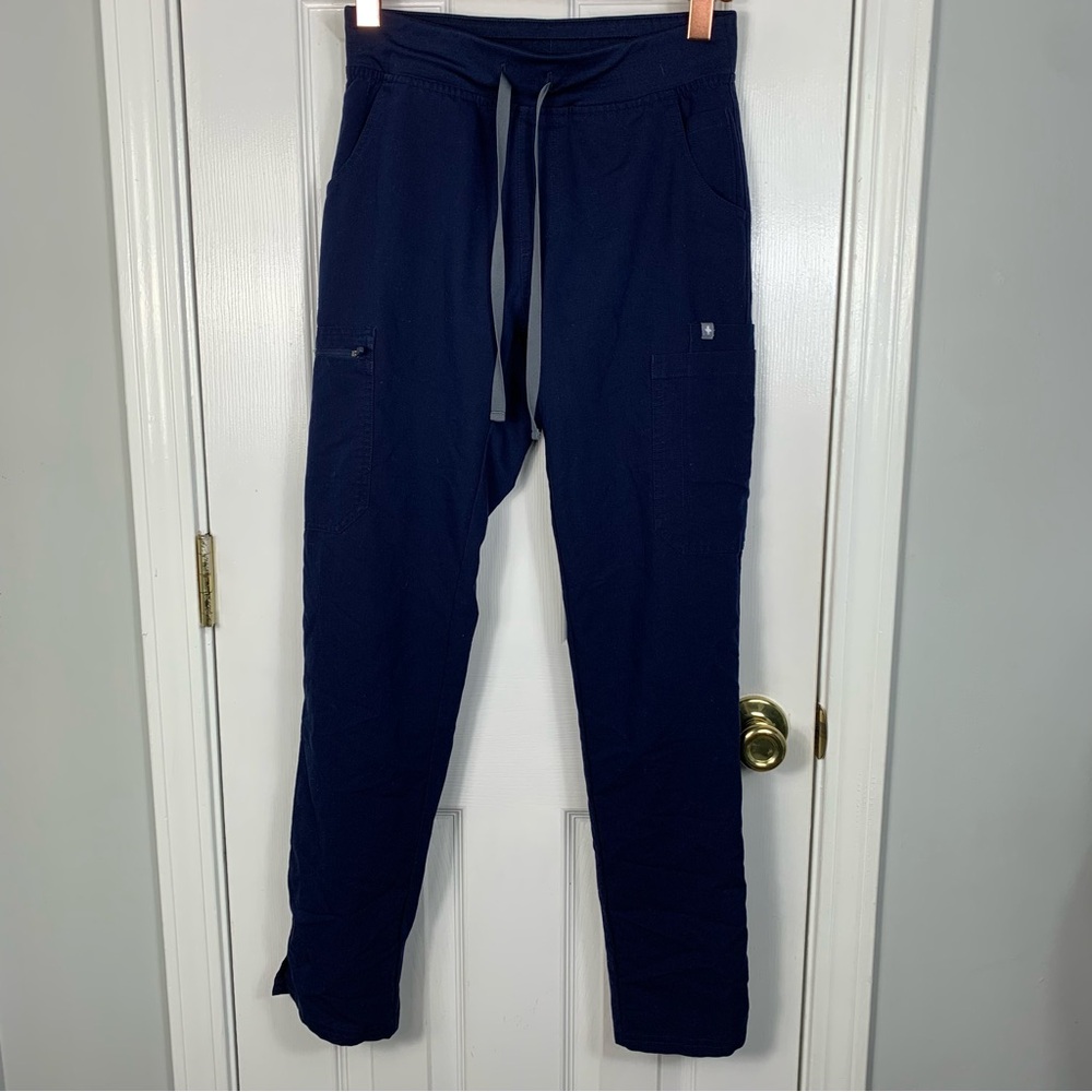 Figs High Waisted Yola Skinny Scrub Pants Size XS